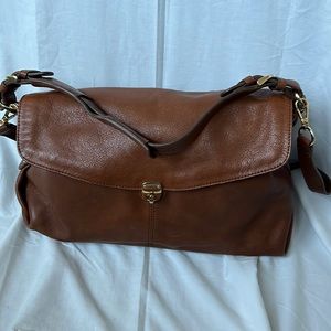 Melina Hobo Crossbody in Cognac